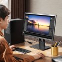 Adapter przejściówka z gniazda VGA na HDMI 15cm czarny