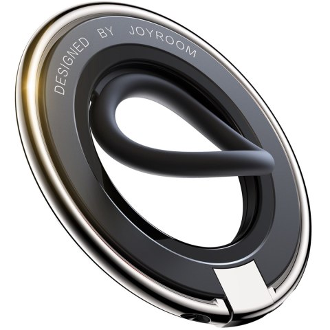 Magnetyczny uchwyt na telefon MagSafe ring na palec czarny Magnetyczny uchwyt na telefon MagSafe ring na palec czarny