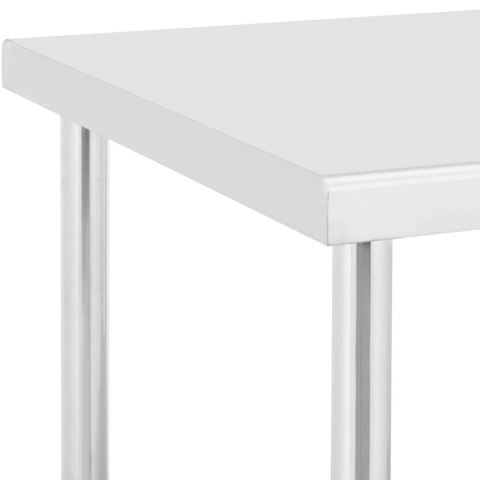 Stół metalowy gastronomiczny na kółkach z półką STAL 70 x 120 cm Stół metalowy gastronomiczny na kółkach z półką STAL 70 x 120 cm