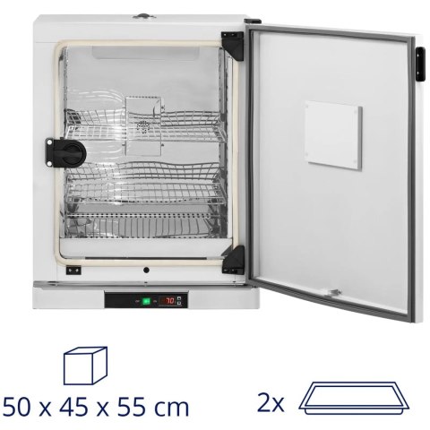 Inkubator laboratoryjny cieplarka mikrobiologiczna do 70 C 125 l 600 W Inkubator laboratoryjny cieplarka mikrobiologiczna do 70 C 125 l 600 W