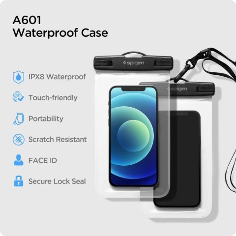 Wodoodporne do 25m etui ochronne pokrowiec do telefonu do 8'' - ZESTAW 2szt Wodoodporne do 25m etui ochronne pokrowiec do telefonu do 8'' - ZESTAW 2szt