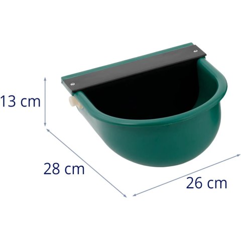 Poidło dla bydła koni plastikowe 2.8 l - zestaw 4 szt. Poidło dla bydła koni plastikowe 2.8 l - zestaw 4 szt.