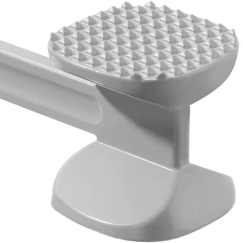 Tłuczek do mięsa dwustronny XL 300 x 80 x 80 mm - szary Tłuczek do mięsa dwustronny XL 300 x 80 x 80 mm - szary