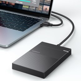 Obudowa kieszeń na dysk twardy 2.5'' HDD SSD z kablem USB 1.5Gbps czarny