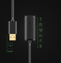 Przedłużacz kabel aktywny USB 2.0 480Mbps 5m czarny