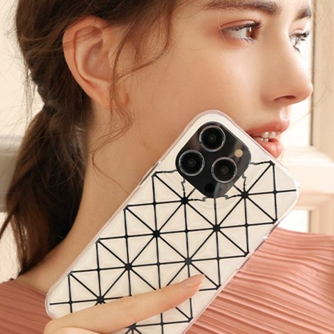 Etui pokrowiec na iPhone 14 obudowa na tył plecki Miya Series laser color Etui pokrowiec na iPhone 14 obudowa na tył plecki Miya Series laser color