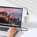 Kabel przewód USB-C do szybkiego ładowania i transferu danych 100W 1.2 m czarny