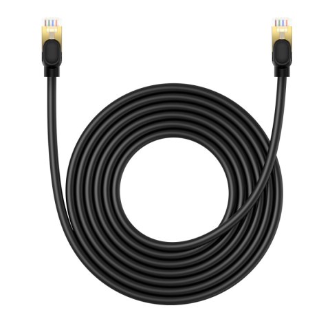 Kabel sieciowy LAN RJ45 Ethernet High Speed Cat.8 40Gbps 5m czarny Kabel sieciowy LAN RJ45 Ethernet High Speed Cat.8 40Gbps 5m czarny