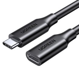 Przedłużacz kabla przewodu USB-C 100W 10Gb/s 1m czarny