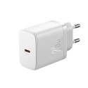 Szybka mała ładowarka sieciowa USB-C 25W biała