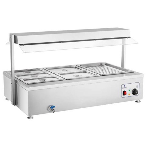 BEMAR WODNY PODGRZEWACZ WOLNOSTOJĄCY Z KRANEM 6 X GN 150MM 55L ROYAL CATERING BEMAR WODNY PODGRZEWACZ WOLNOSTOJĄCY Z KRANEM 6 X GN 150MM 55L ROYAL CATERING