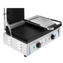 KONTAKT GRILL KONTAKTOWY DWUSTRONNY PODWÓJNY GŁADKI 3600W 230V ROYAL CATERING