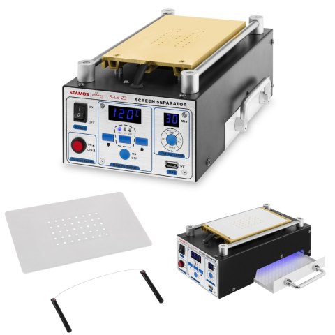 PODGRZEWACZ SEPARATOR SERWISOWY DO NAPRAWY EKRANÓW LCD DO 8 CALI STAMOS SOLDERING S-LS-23