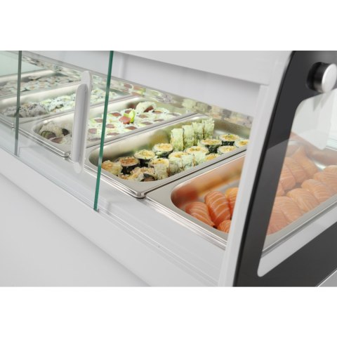 WITRYNA CHŁODNICZA EKSPOZYCYJNA DO SUSHI 5X GN 1/3 ARKTIC HENDI 233757 WITRYNA CHŁODNICZA EKSPOZYCYJNA DO SUSHI 5X GN 1/3 ARKTIC HENDI 233757