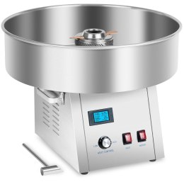 WYDAJNA MASZYNA DO WATY CUKROWEJ 1500W 4KG/H 62CM ROYAL CATERING RCZK-1500S-W