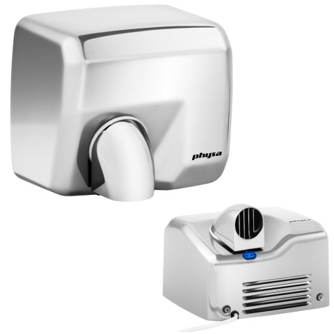 AUTOMATYCZNA SUSZARKA DO RĄK ŚCIENNA 2000W SREBRNA PHYSA VELLA SILVER AUTOMATYCZNA SUSZARKA DO RĄK ŚCIENNA 2000W SREBRNA PHYSA VELLA SILVER
