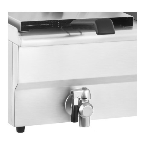 FRYTOWNICA FRYTKOWNICA GASTRONOMICZNA PROFESJONALNA Z KRANEM 230V 10L FRYTOWNICA FRYTKOWNICA GASTRONOMICZNA PROFESJONALNA Z KRANEM 230V 10L