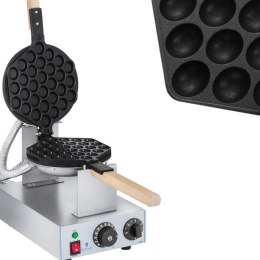 GOFROWNICA OPIEKACZ DO GOFRÓW BĄBELKOWYCH BUBBLE WAFFLE 1415W ROYAL CATERING RCWM-1400-B