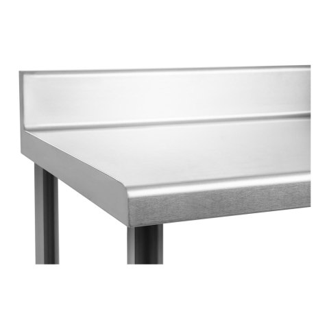 STÓŁ BLAT ROBOCZY STALOWY NIERDZEWNY GASTRONOMICZNY PRZYŚCIENNY 150X60CM STÓŁ BLAT ROBOCZY STALOWY NIERDZEWNY GASTRONOMICZNY PRZYŚCIENNY 150X60CM