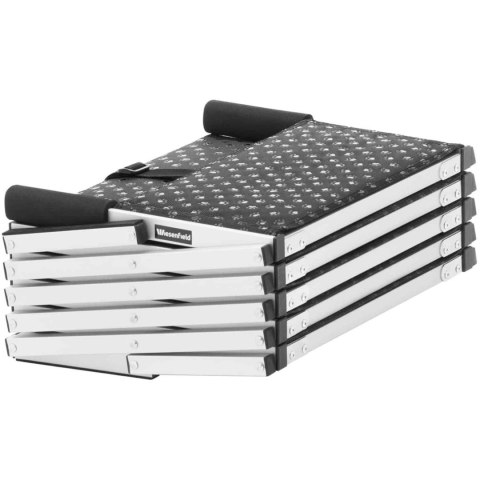 Schody dla psa do samochodu składane aluminiowe wys. 81 cm do 68 kg - 5 stopni Schody dla psa do samochodu składane aluminiowe wys. 81 cm do 68 kg - 5 stopni