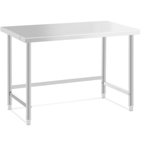 Stół blat roboczy centralny stalowy 120 x 70 cm do 93 kg Stół blat roboczy centralny stalowy 120 x 70 cm do 93 kg