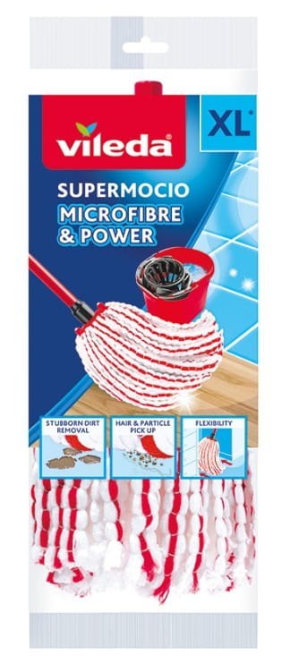 Wkład do mopa Vileda Microfibre & Power Wkład do mopa Vileda Microfibre & Power