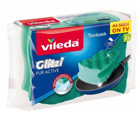 Zmywak profilowany Vileda Pur Active 2 szt. Zmywak profilowany Vileda Pur Active 2 szt.