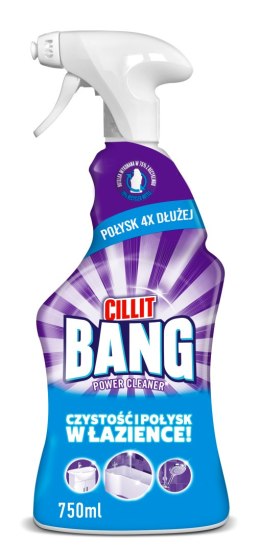 CILLIT BANG Power Cleaner Czystość i Połysk w Łazience 750ml Spray