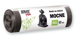 SP Worki na śmieci MOCNE LDPE 160L 10szt