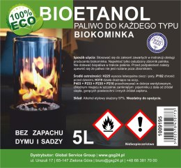 BIOALKOHOL BIOETANOL BIO PALIWO DO BIOKOMINKA 5L