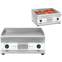 GRILL PŁYTA GRILLOWA ELEKTRYCZNA GŁADKA 300DEG;C 60 CM 2 X 3200W