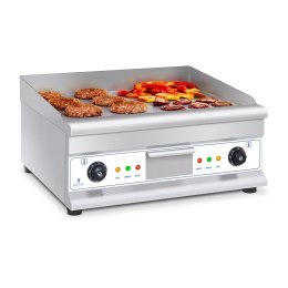 GRILL PŁYTA GRILLOWA ELEKTRYCZNA GŁADKA 300DEG;C 60 CM 2 X 3200W