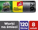 Jan Niezbędny Worki LD Magnum Flex Taśma 120L 8szt. - 1 op.