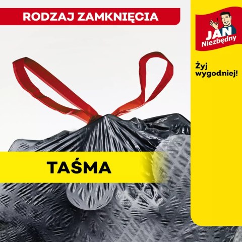 Jan Niezbędny Worki LD Magnum Flex Taśma 35L 15szt. - 5 op. Jan Niezbędny Worki LD Magnum Flex Taśma 35L 15szt. - 5 op.