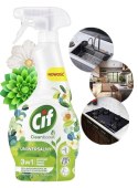 CIF Cleanboost Uniwersalny 3w1 Spray Czyszczacy Zielona Herbata i Eukaliptus