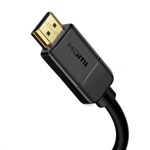 Kabel przewód HDMI 2.0 4K 30Hz 3D HDR 18Gbps 8m - czarny Kabel przewód HDMI 2.0 4K 30Hz 3D HDR 18Gbps 8m - czarny