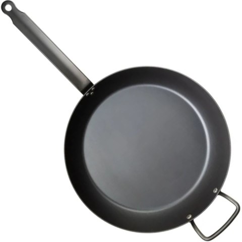 Patelnia do wszystkich typów kuchenek ze stali węglowej śr. 327 mm Patelnia do wszystkich typów kuchenek ze stali węglowej śr. 327 mm