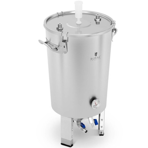 POJEMNIK KOCIOŁ FERMENTACYJNY FERMENTATOR DO PIWA Z CHŁODNICĄ 30L POJEMNIK KOCIOŁ FERMENTACYJNY FERMENTATOR DO PIWA Z CHŁODNICĄ 30L