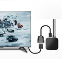 Przejściówka adapter przewód z HDMI męski do VGA żeński FHD czarny