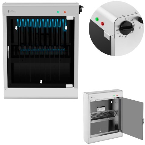 STERYLIZATOR DO DEZYNFEKCJI NOŻY UV GASTRONOMICZNY NA 20 NOŻY