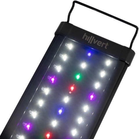 Lampa oświetlenie LED do akwarium wzrostu roślin pełne spektrum 156 diod 113 CM 30 W