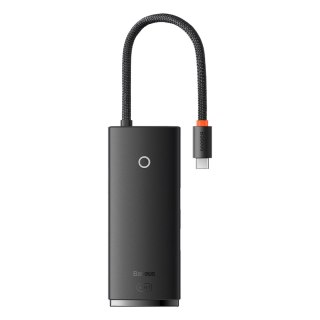 Lite series wielofunkcyjny hub USB-C 2 x USB 3.0 USB-C HDMI 1.4 SD-TF czarny