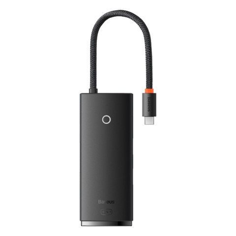 Lite series wielofunkcyjny hub USB-C 2 x USB 3.0 USB-C HDMI 1.4 SD-TF czarny