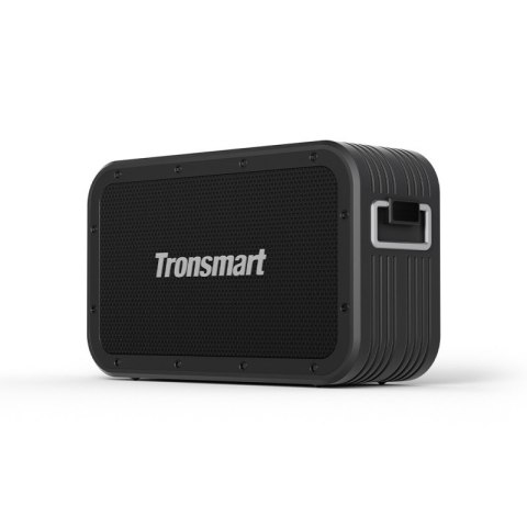 2w1 Bezprzewodowy głośnik Bluetooth Force Max 80W z funkcją Powerbank czarny