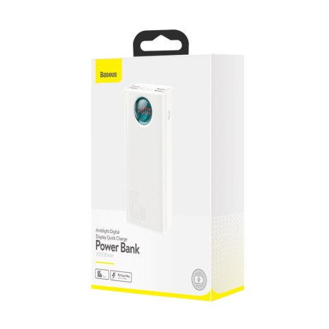 Amblight powerbank 65W 30000mAh Overseas Edition biały