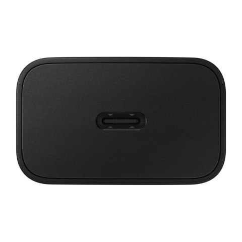 Ładowarka sieciowa USB-C 15W PD AFC + kabel USB-C czarny
