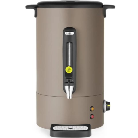 Warnik do wody grzanego wina z kranem tacką ociekową UNIQ 16 l 1650 W - taupe