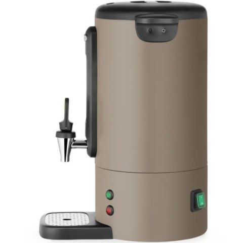 Zaparzacz do kawy z kranem ociekaczem UNIQ 7 l 1050 W - taupe