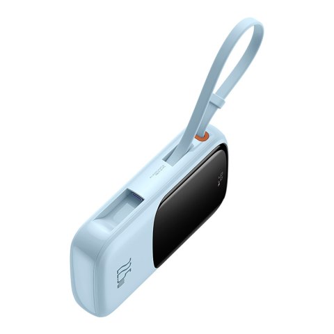 Power bank 10000mAh Qpow Pro+ 22.5W USB-C - niebieski