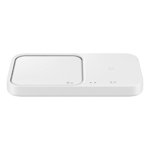 Ładowarka Samsung Wireless Charger Duo indukcyjna 15W + ładowarka sieciowa i kabel - biała